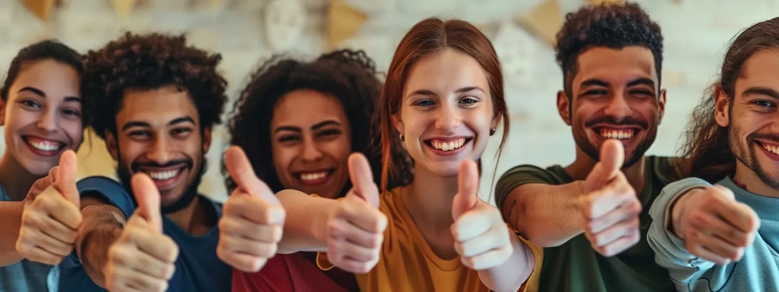 a diverse group of happy customers leaving glowing reviews online, showcasing the positive impact on the hvac company's local rankings.